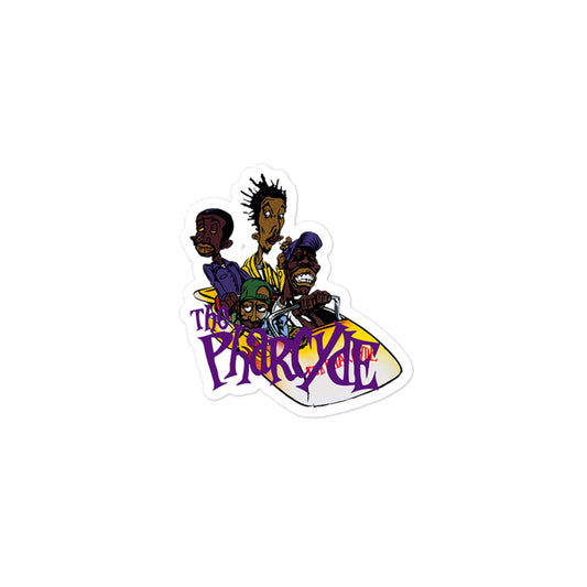 Pharcyde Bubble-free stickers